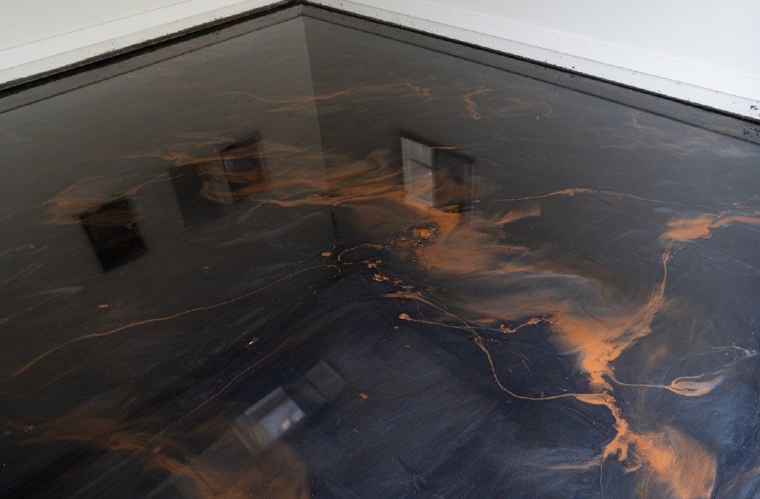 Black & Gold Metallic